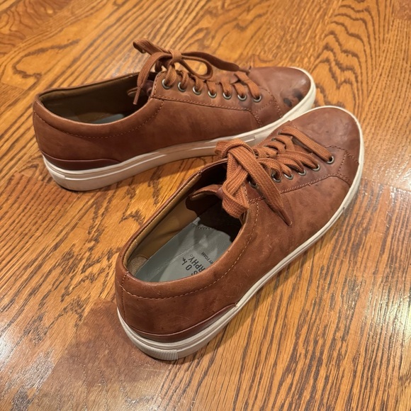 Johnston & Murphy Brown Leather Banks Lace To Toe | Size 10 - Picture 4 of 10